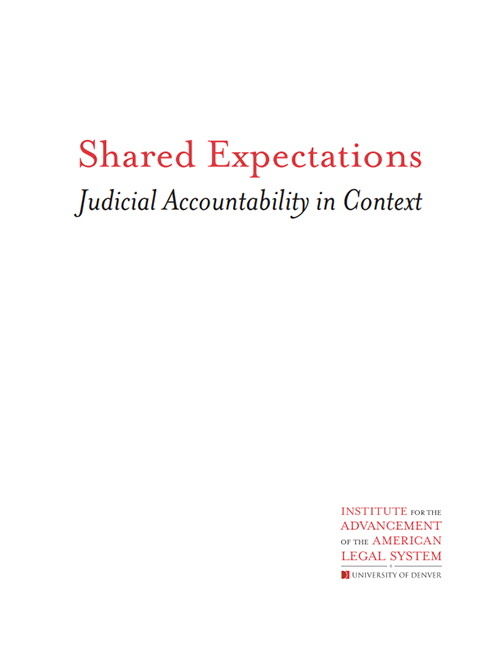 Shared Expectations: Judicial Accountability in Context