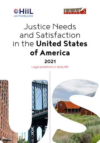 "cover of US Justice Needs report"