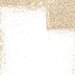 Sand in the outline shape of the state of Utah