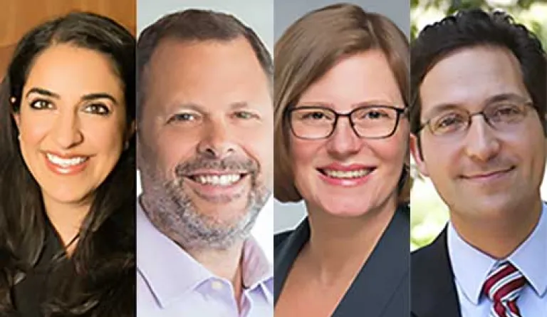 Images of four new board members