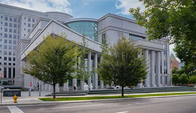 exterior of Colorado Supreme Court building