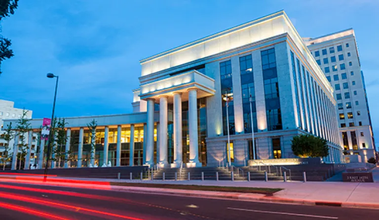 Colorado Supreme Court in the evening