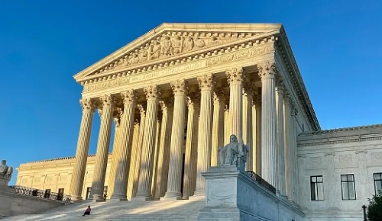 exterior of U.S. Supreme Court building