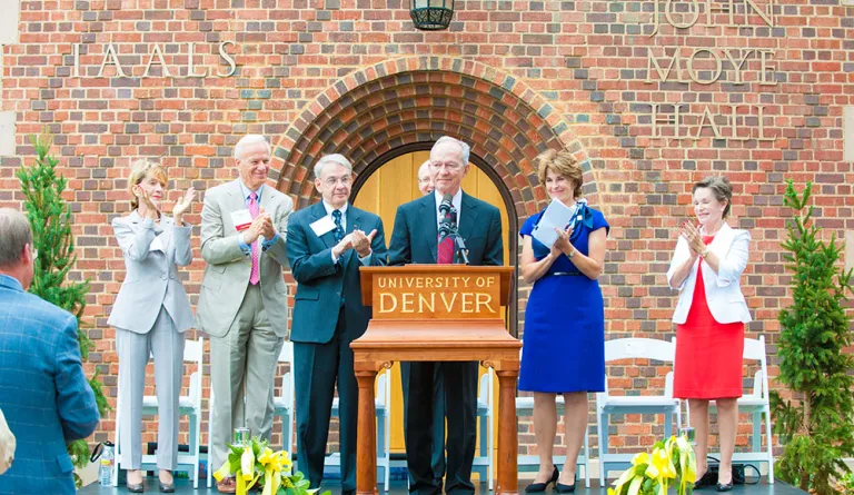 John Moye Hall Dedication