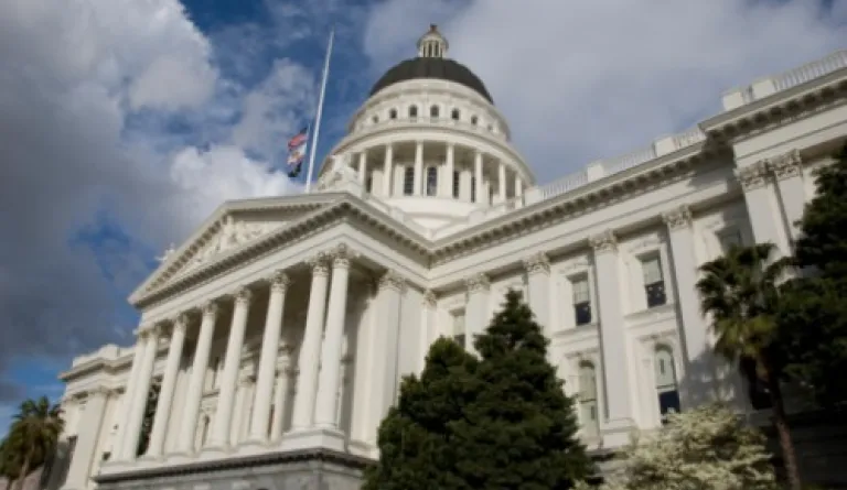 overview of California state capitol building