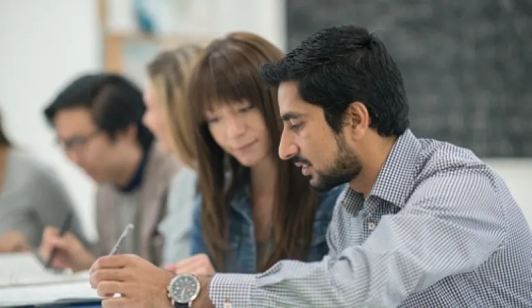 people collaborating on project