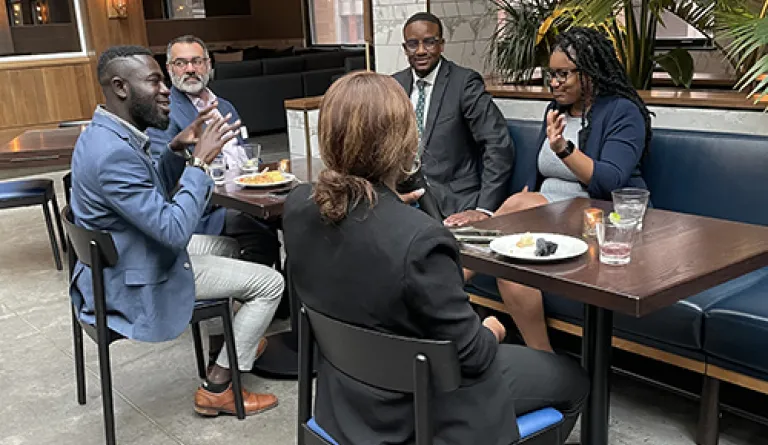 law students at happy hour