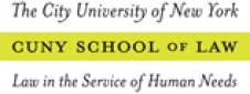 The logo of CUNY School of Law