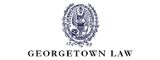 The logo of Georgetown University Law Center