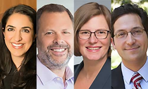 Images of four new board members