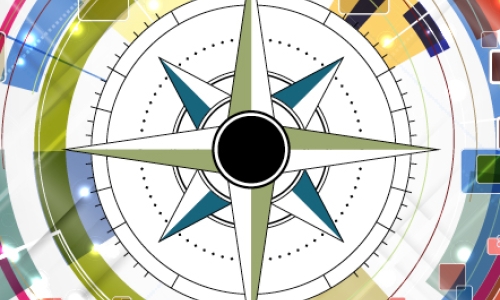 compass design motif