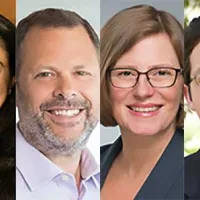 Images of four new board members