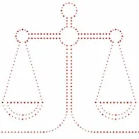 path in the shape of scales