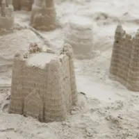 sandcastles in sandbox