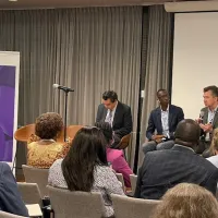 panel of four people