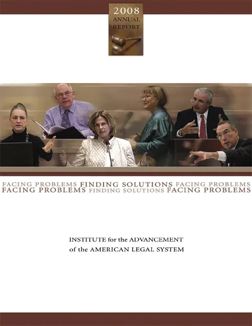 2008 Annual Report cover