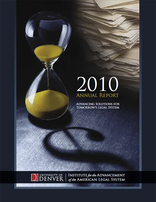 2010 Annual Report cover