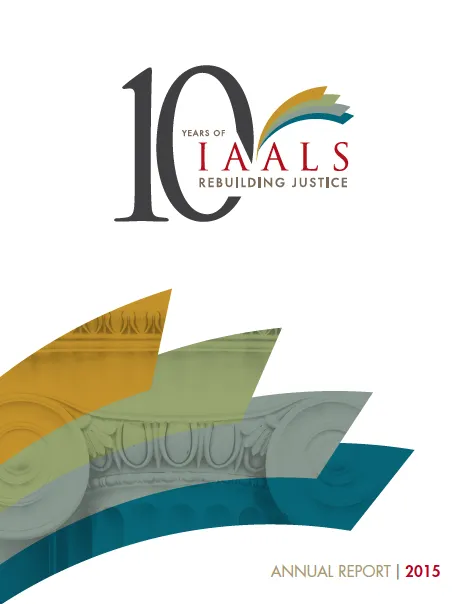 2015 Annual Report cover