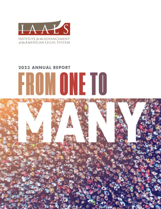 2023 Annual Report cover