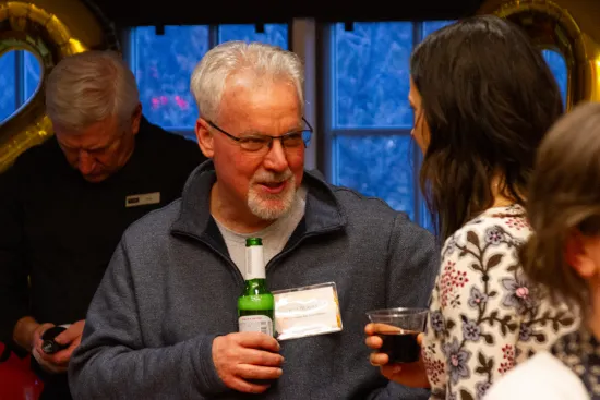 People talking at the IAALS 20th Birthday Party