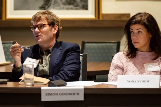 Simon Goodrich speaking at IAALS’ Family Law Evolved: A Non-Adversarial Model for Modern Families convening