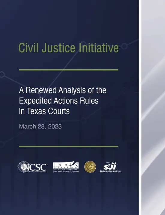 report cover page with title and partner logos