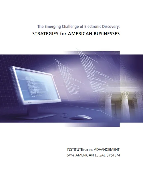 The Emerging Challenge of Electronic Discovery