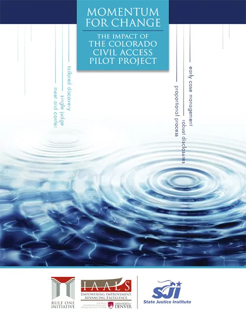 Momentum for Change: The Impact of the Colorado Civil Access Pilot Project