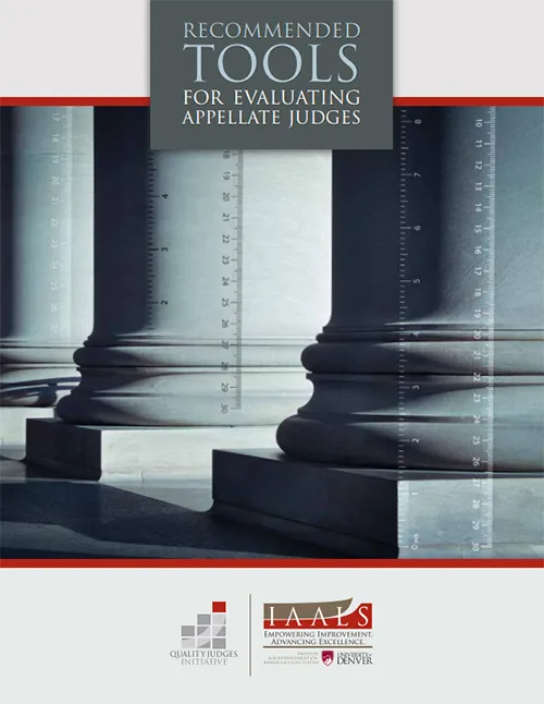 Recommended Tools for Evaluating Appellate Judges