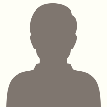 Outline of a person's head and shoulders