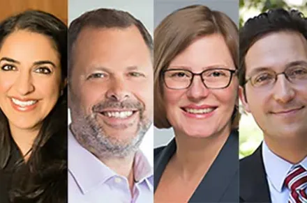 Images of four new board members