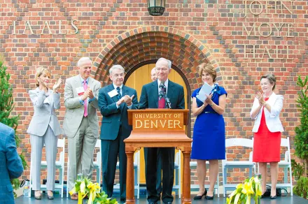 John Moye Hall Dedication
