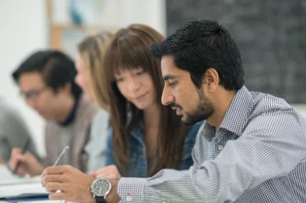 people collaborating on project