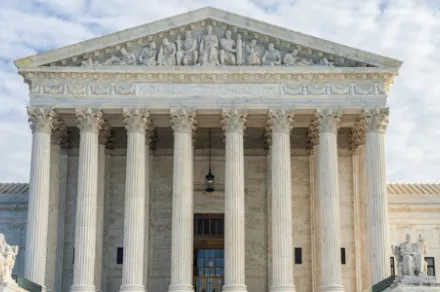 exterior of supreme court of united states