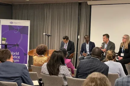 panel of four people